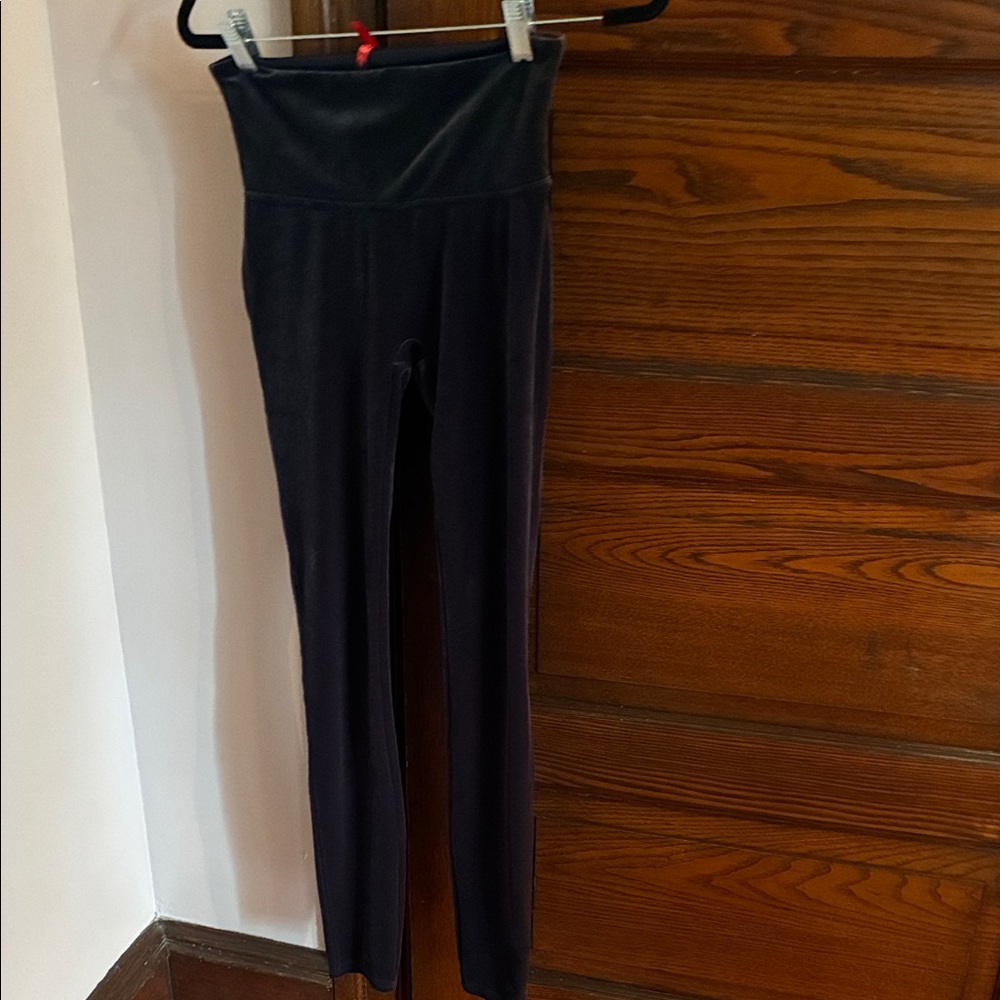 SPANX High-Waist Grey/Blue Sculpting Leggings